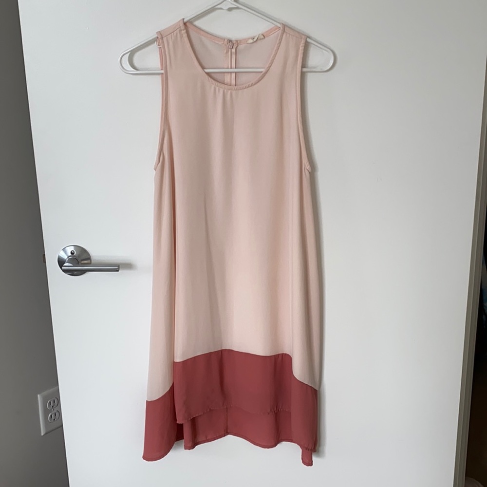 Pink High Low Dress